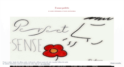 Desktop Screenshot of perfectsenseblog.com